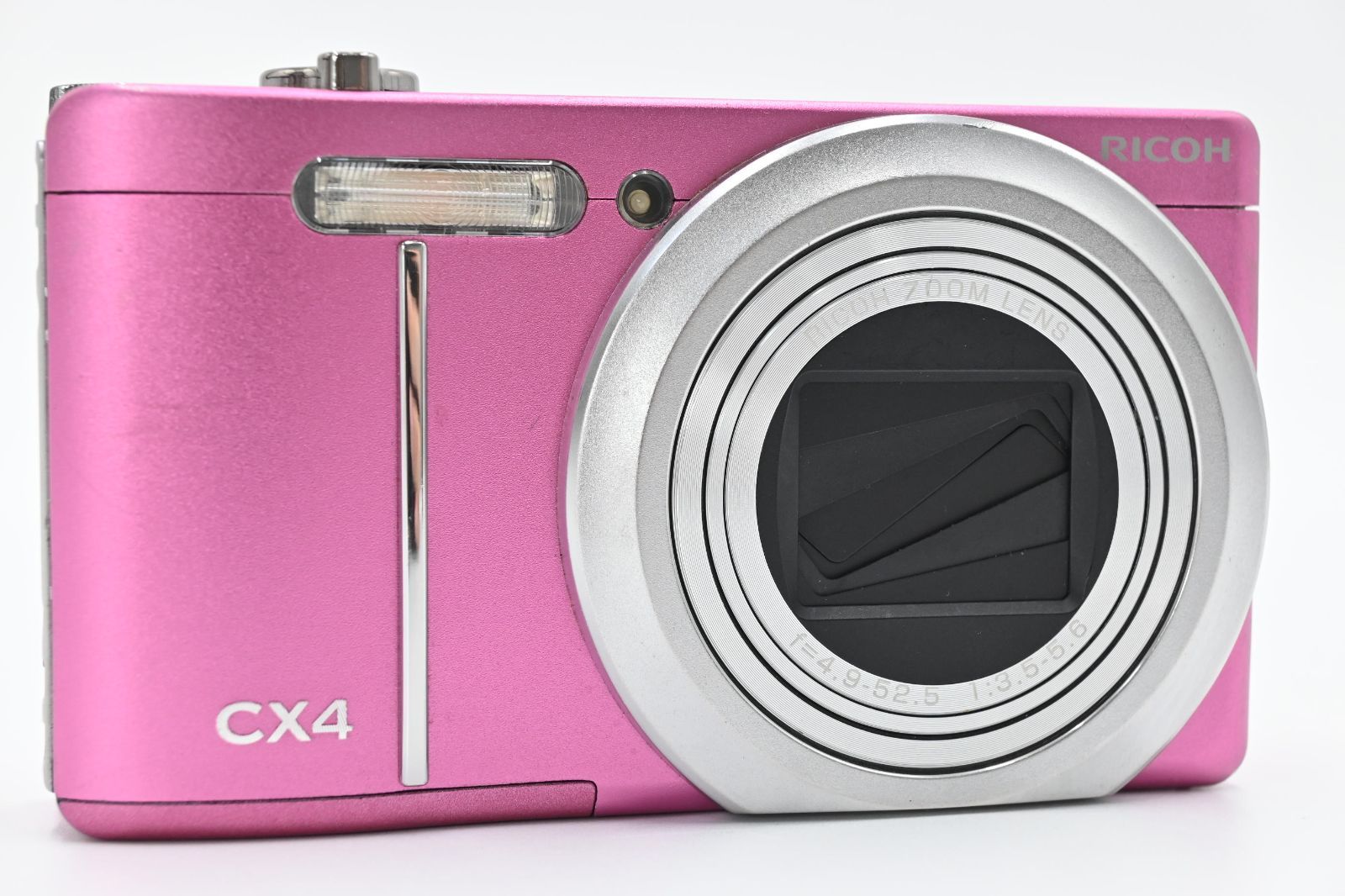 並品】RICOH デジタルカメラ CX4 パープルピンク CX4PP #500-