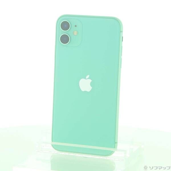 中古品〕 iPhone11 64GB グリーン MHDG3J／A SIMフリー【348】 - メルカリ