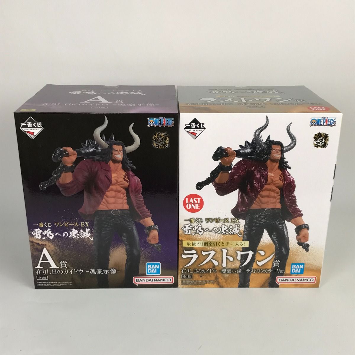 お客ページ　ワンピース　フィギュア □□ ONE PIECE ワンピース フィギュア まとめ 一番くじ 雷鳴へ