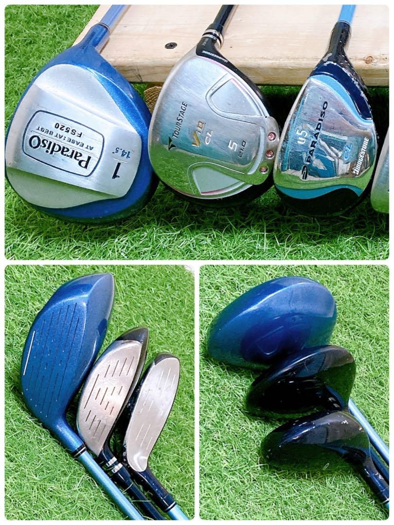 1.初心者オススメ　ゴルフクラブ　レディースセット　キャディーバッグ　ゼクシオ 1.初心者オススメ ゴルフクラブ レディースセット キャディーバッグ