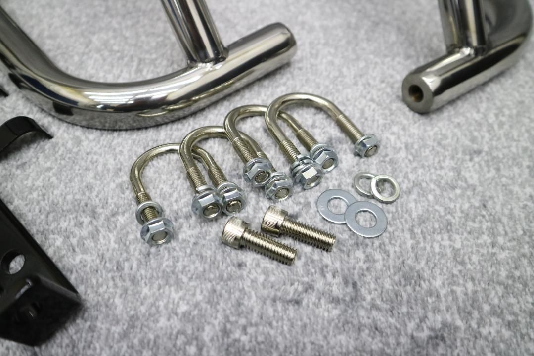 RZ250 / RZ350 エンジンガード / ステンレス カスタムパーツ