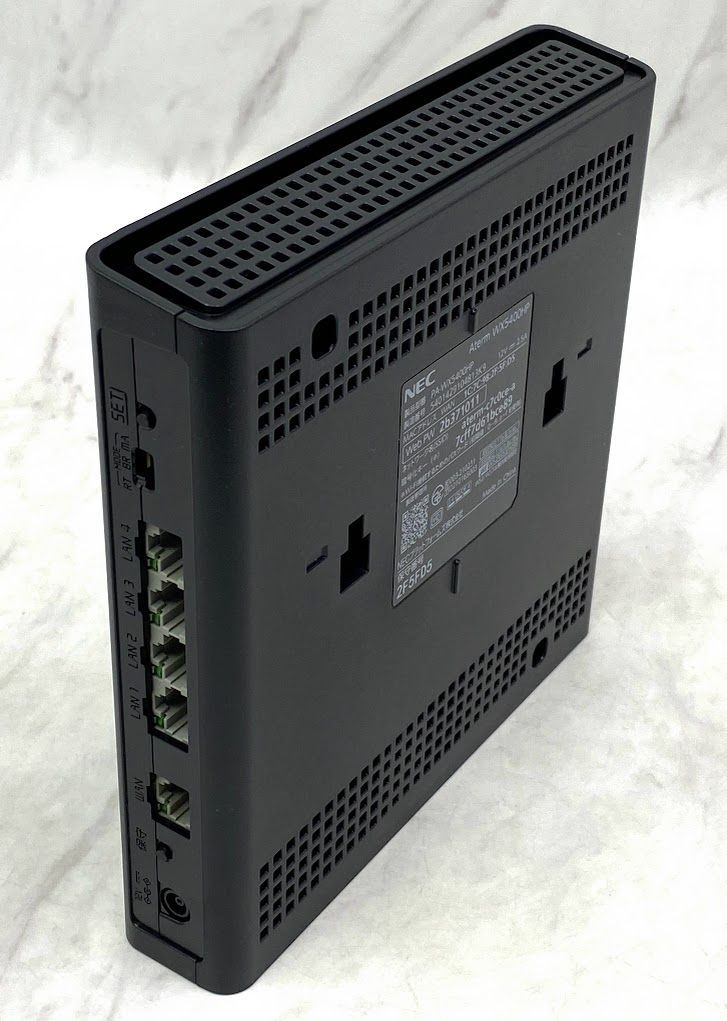 極美品】 NEC Wi-Fi PA-WX5400HP 無線LANルータ dual_band Aterm