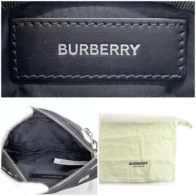 BURBERRY ボディバッグ ホワイト BURBERRY（バーバリー） ショルダーバッグ ML DUFFLE XS EKN クロス