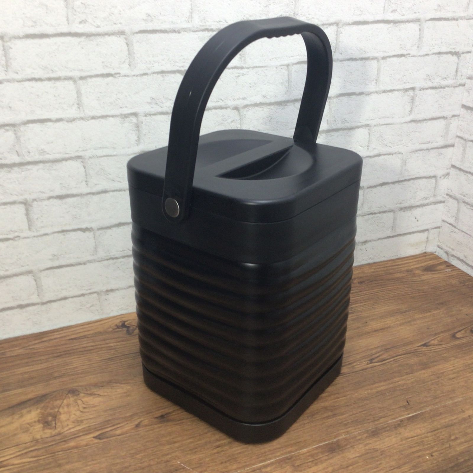 9448 WORKMAN ワークマン スクエア真空ハイブリッドコンテナ ブラック 保冷 保温 クーラーボックス HRDEVELOPMENT_JP