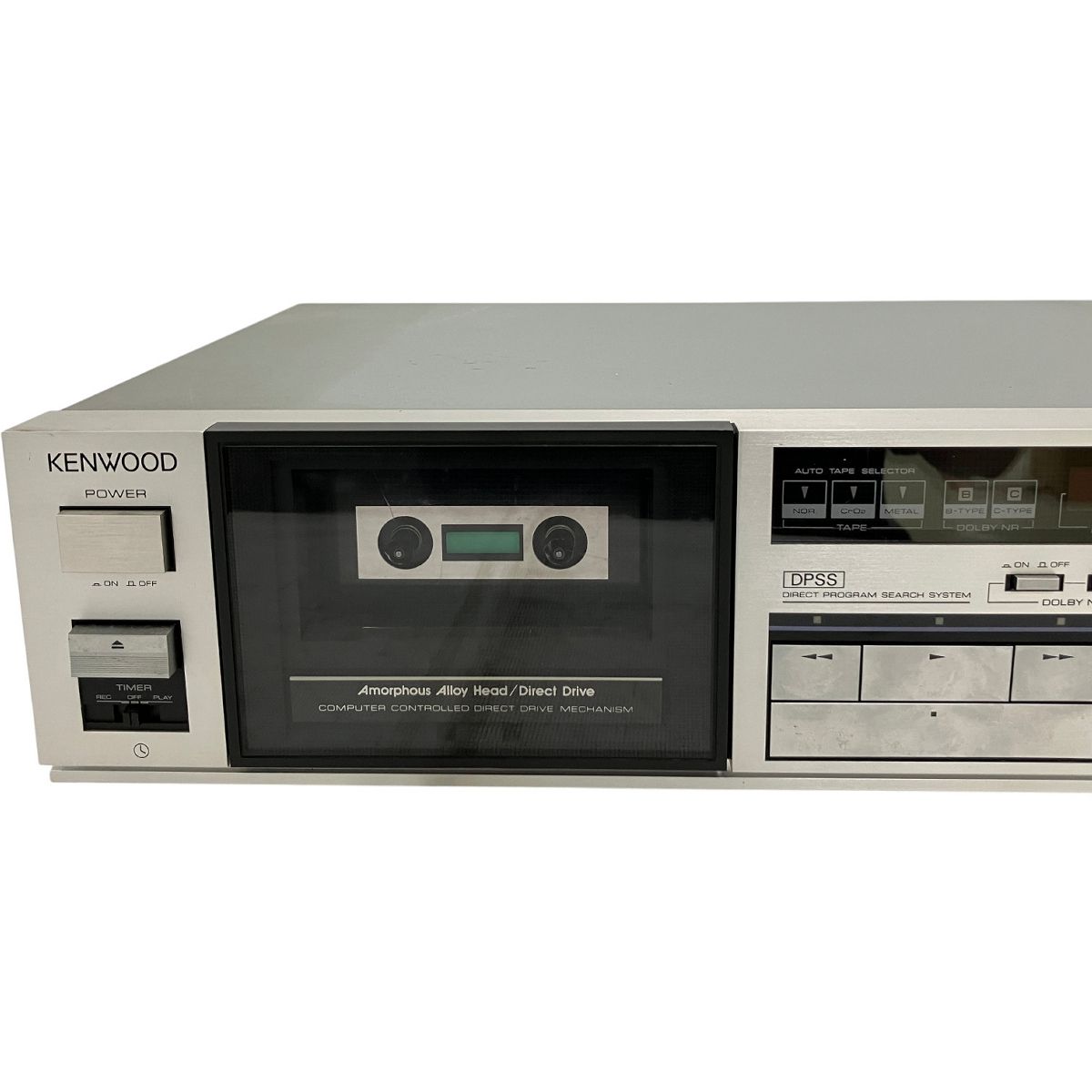 KENWOOD KX-880SRII カセットデッキ ケンウッド 家電 中古