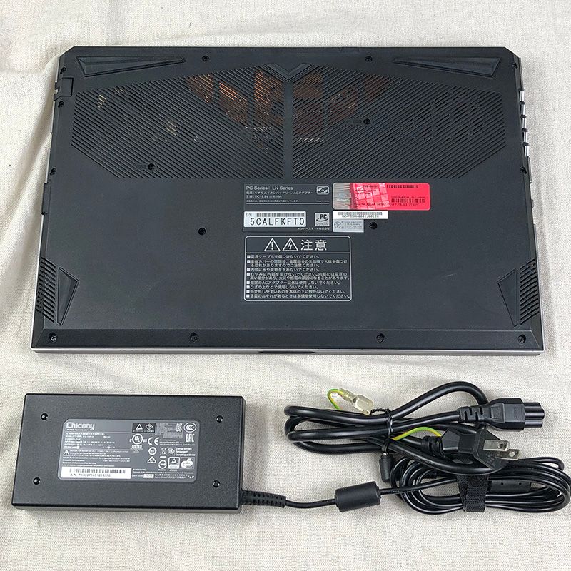 ◇ジャンク品◇ゲーミングノートPC インバースネット FRONTIER LNC210 