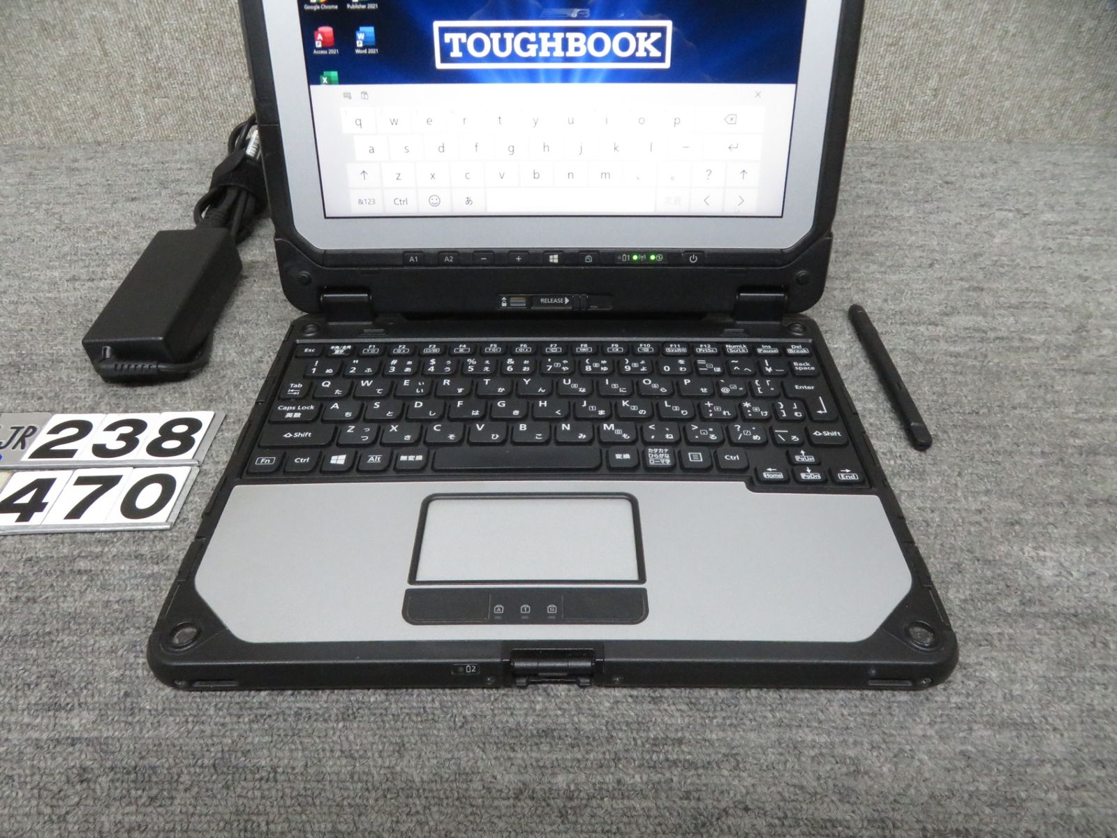 sim・タッチペン付・業務用】◇Panasonic TOUGHBOOK CF-20/ 10.1型/省