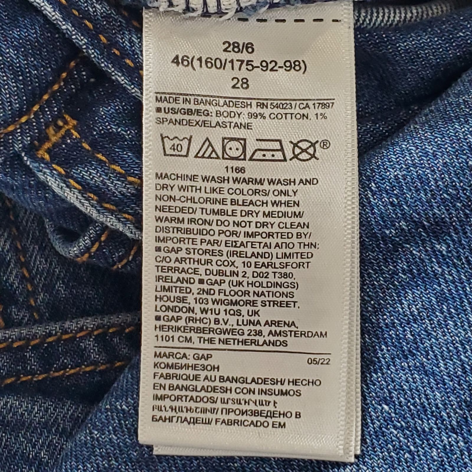 GAP/ギャップ つなぎ/オールインワン 無地 表記サイズ：6 レディース 