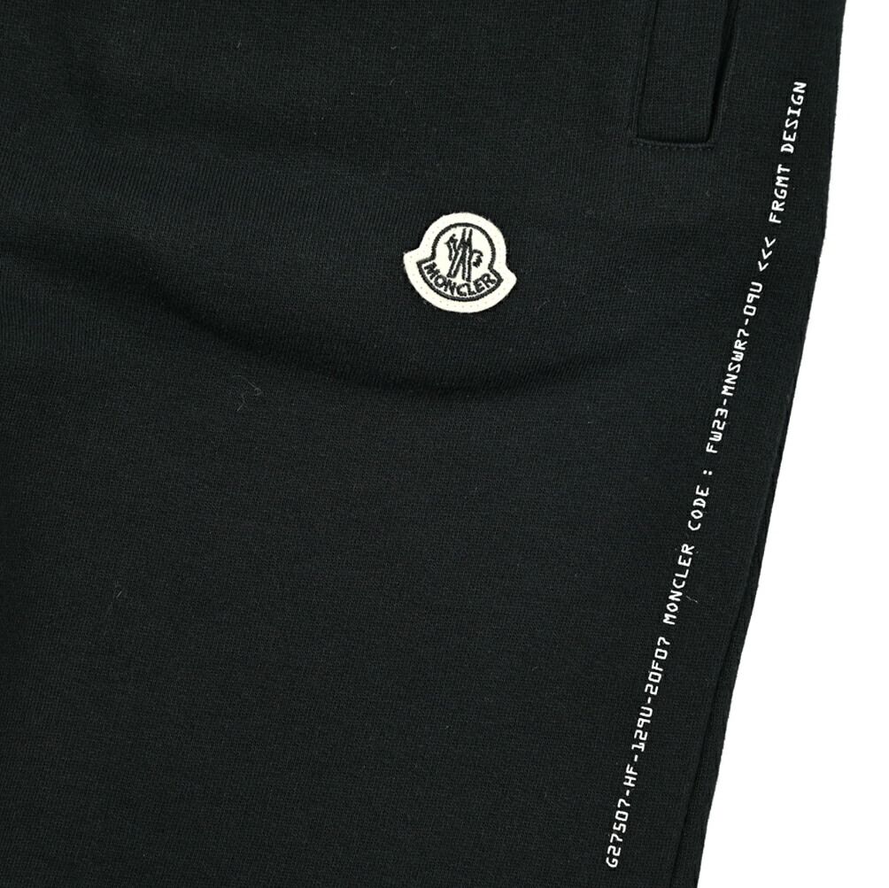 モンクレール/スウェットショーツショートパンツブラック/415972 MONCLER - MONCLER モンクレール ショートパンツ 44(S位) 黒