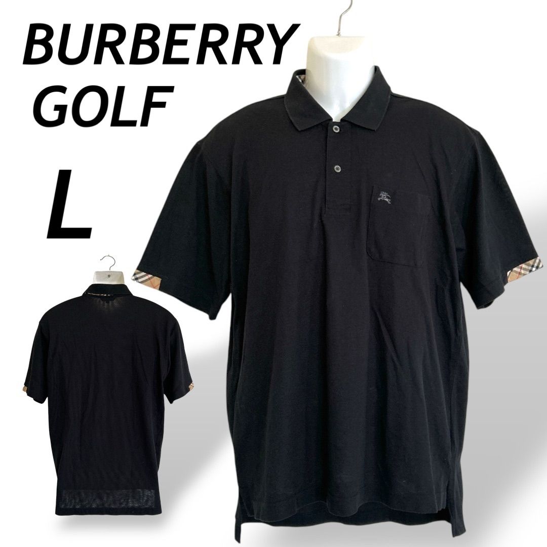 BURBERRY GOLF バーバリーゴルフ メンズ 半袖ポロシャツ L
