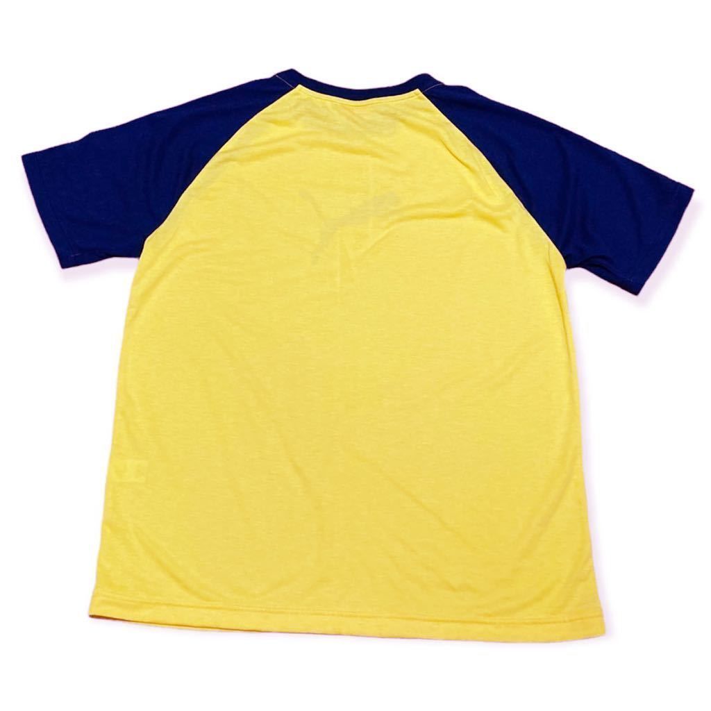 PUMA プーマ サイズO 半袖シャツ Tシャツ 薄手 黄色 スポーツウェア