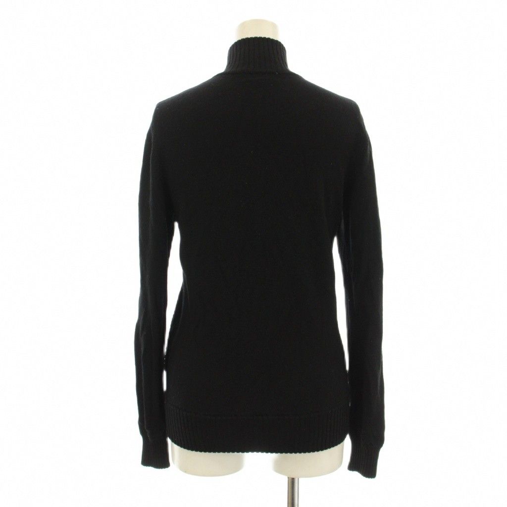 BURBERRY BLUE LABEL 黒 ジップアップ 38 バーバリーブルーレーベル  