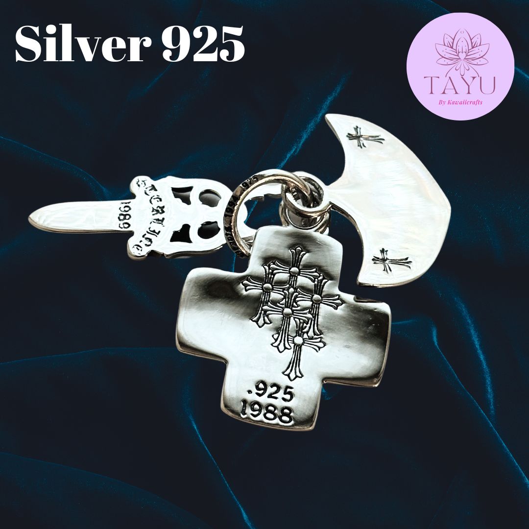 シルバー925 3トリンケッツチャーム