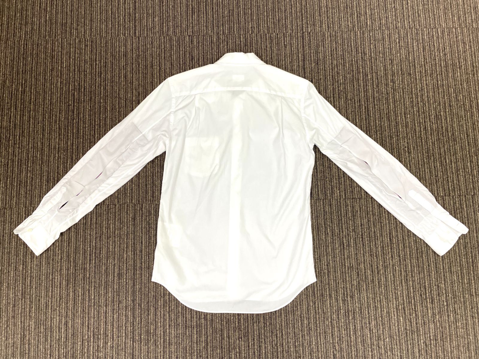 COMME des GARCONS HOMME PLUS シャツ メンズ XSサイズ ホワイト 日本製
