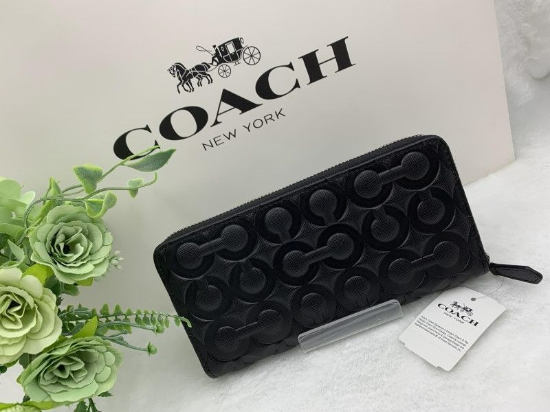 COACH コーチ 財布 長財布 プレゼント 贈り物 ロング ジップ