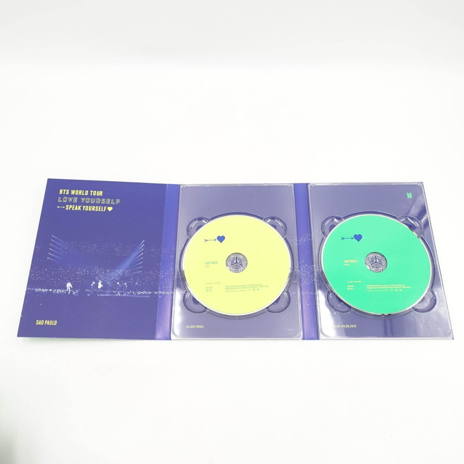 BTS SPEAK YOURSELF SAO PAULO SUGA ユンギ BTS LOVE YOURSELF SPEAK YOURSELF SAO PAULO DVD サンパウロ