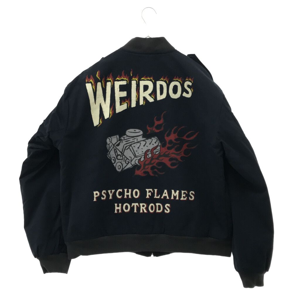 weirdo (ウィアード) 22AW PSYCHO FLAMES UTILITY JACKET サイコ