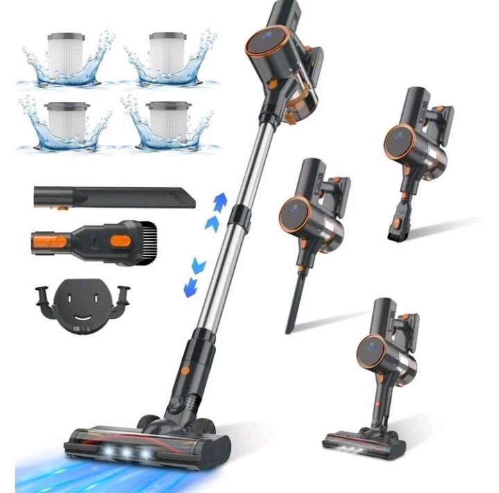 掃除機 コードレス 45000pa 2WAY 強力吸引 サイクロン 限定1個 掃除機