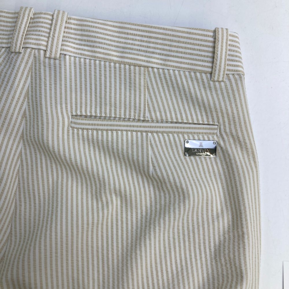 サイズ：40 LANVIN SPORT ランバン スポール シアサッカー ロング