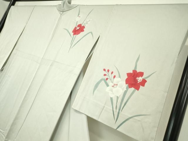 平和屋着物▽訪問着 単衣 草花文 手描き 正絹 逸品 DAAT9665az - メルカリ 