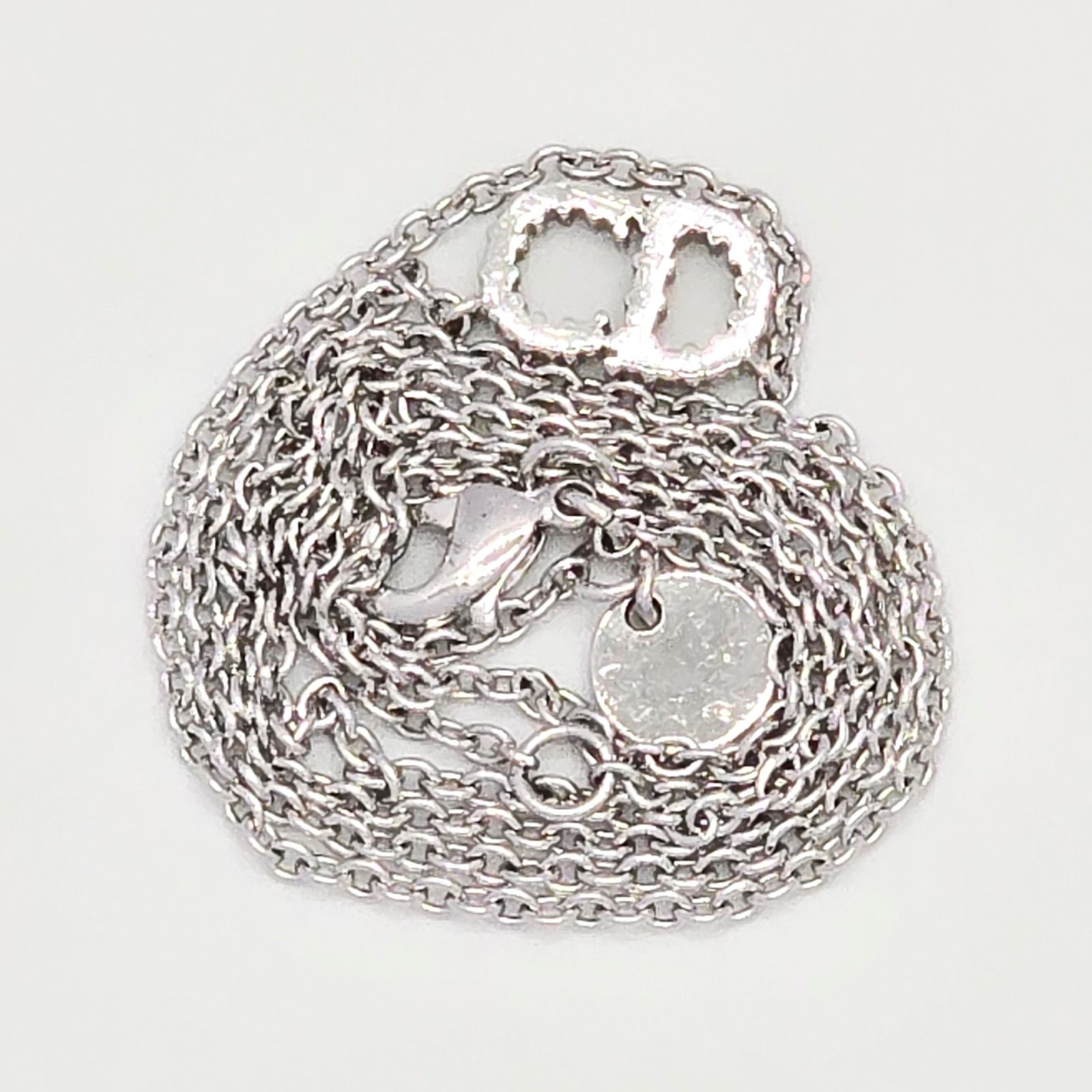 DIOR クレール ディー リュヌ ネックレス クリスタル CD シルバートーン Christian Dior ディオール DIOR ネックレス レディース Clair D