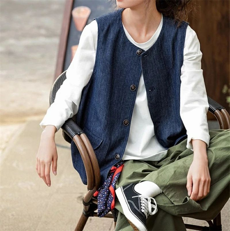 ヨーカン　ノースリーブジレ　ジーンズ生地 ヨーカン ノースリーブジレ ジーンズ生地 楽天市場】デニム生地