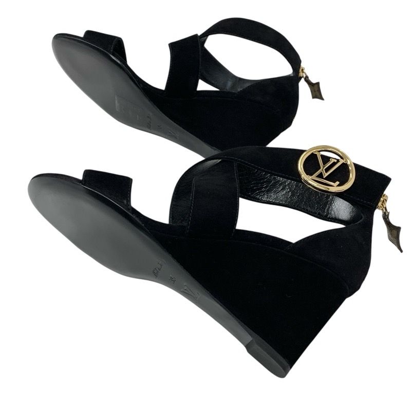 ルイヴィトン ホライズンライン サンダル ヒール LOUIS VUITTON - ルイヴィトン LOUIS VUITTON ホライズンライン