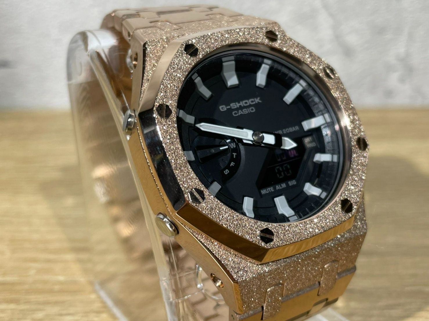 カシオ Gショック フロステッドピンクゴールド GA2100-1A - メルカリ