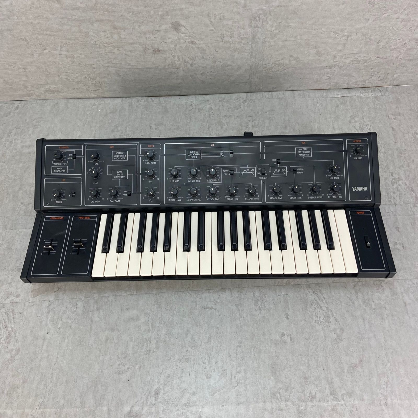名機！YAMAHA CS-10 アナログシンセサイザー ヤマハ ハード