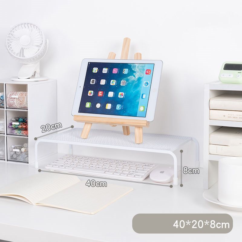 選べる3サイズ モニタースタンド 机上ラック モニター台 机上台 パソコン台 卓上収納 液晶モニター台 すっきり収納 負担軽減 シンプル 通気 丈夫 PC台 増設 机上ラック 在宅勤務 在宅ワーク 