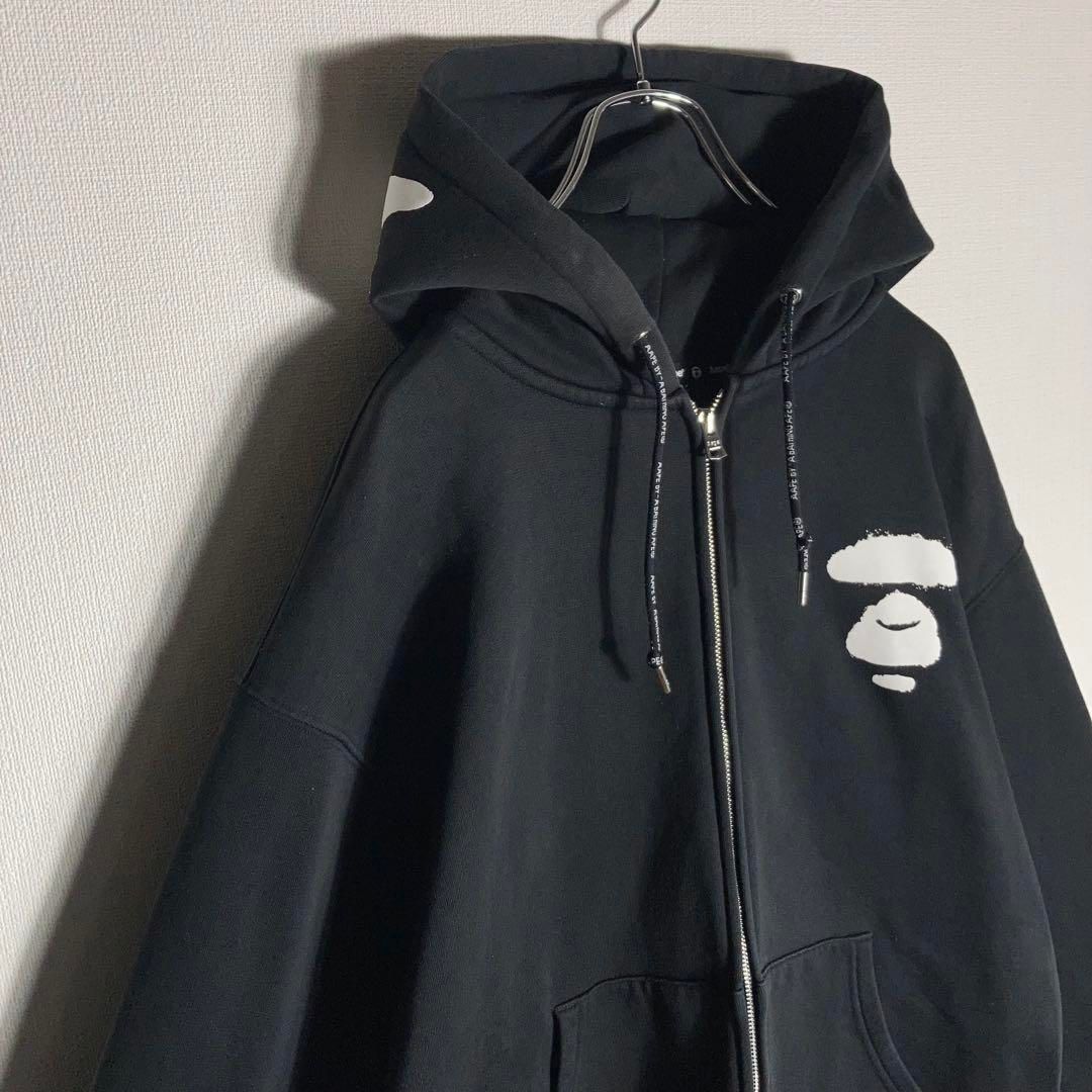 A BATHING APE POLARTEC コラボ　フルジップ　パーカー　L A BATHING APE（アベイシングエイプ）の「BAPE POLARTEC WIDE
