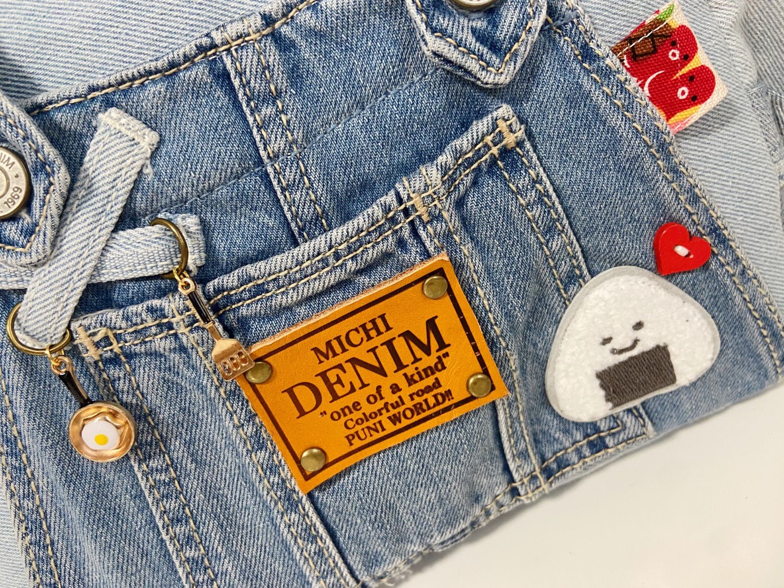 デニムリメイクバックS 保冷・保温 お弁当バック