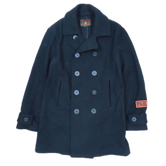 Hysteric Glamourチェック柄 ダブルブレストコート 販売人気商品 Hysterics ブラック ダブルブレストジャケットM size裏地