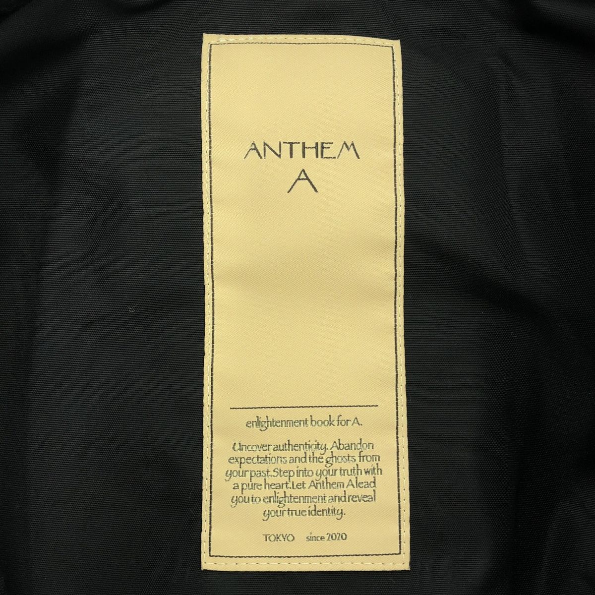 ANTHEM A 24AW ボンバージャケット 【公式通販】