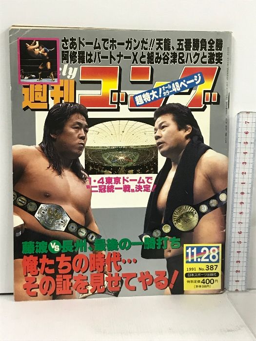 14 週刊ゴング 1991.11.28 No.387 日本スポーツ出版社 プロレス