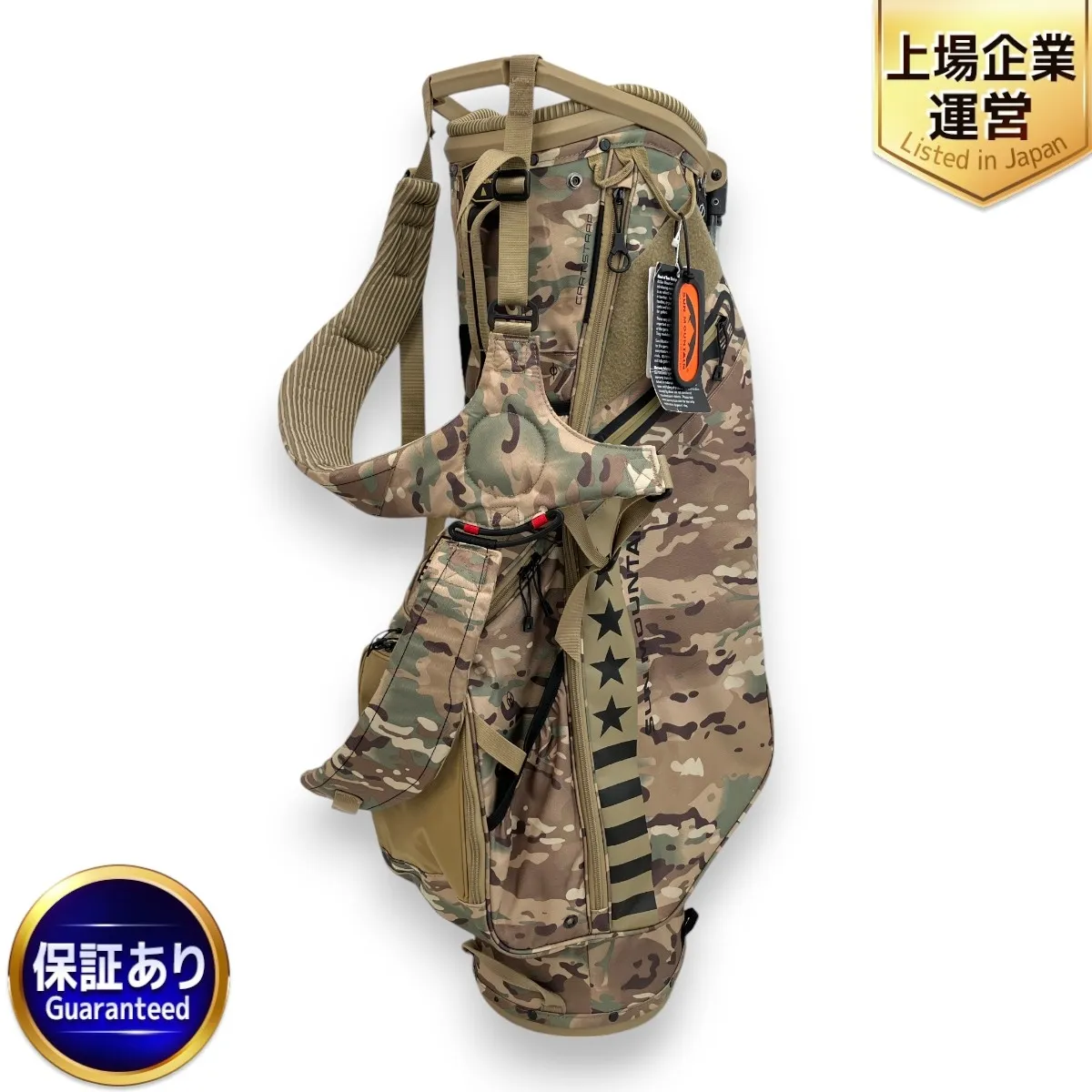 SUN MOUNTAIN 迷彩カラー　キャディバッグ美品 北海道送料無料 超希少 美品 サンマウンテン Sun Mountain 3 5LS