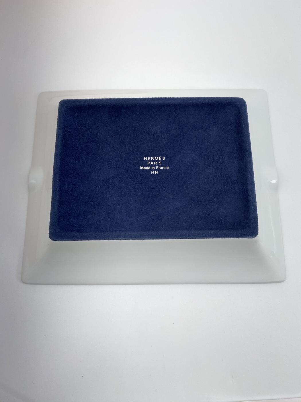 新品同様 HERMES エルメス Robe du Soir ashtray ローブ・デュ
