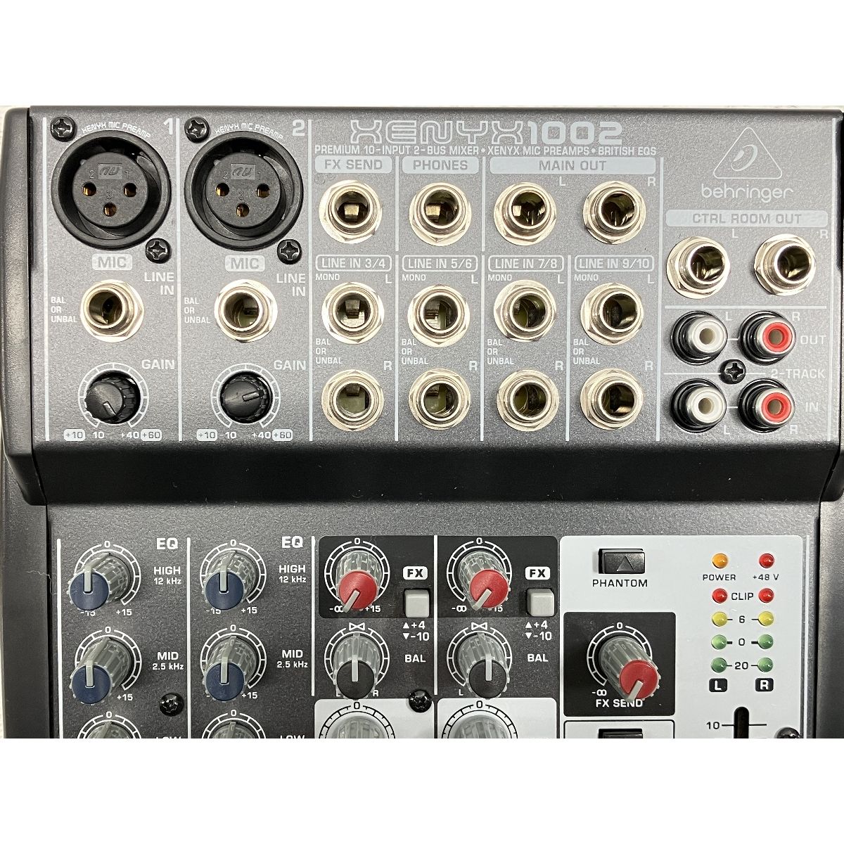BEHRINGER XENYX 1002 アナログミキサー ミキサー ベリンガー
