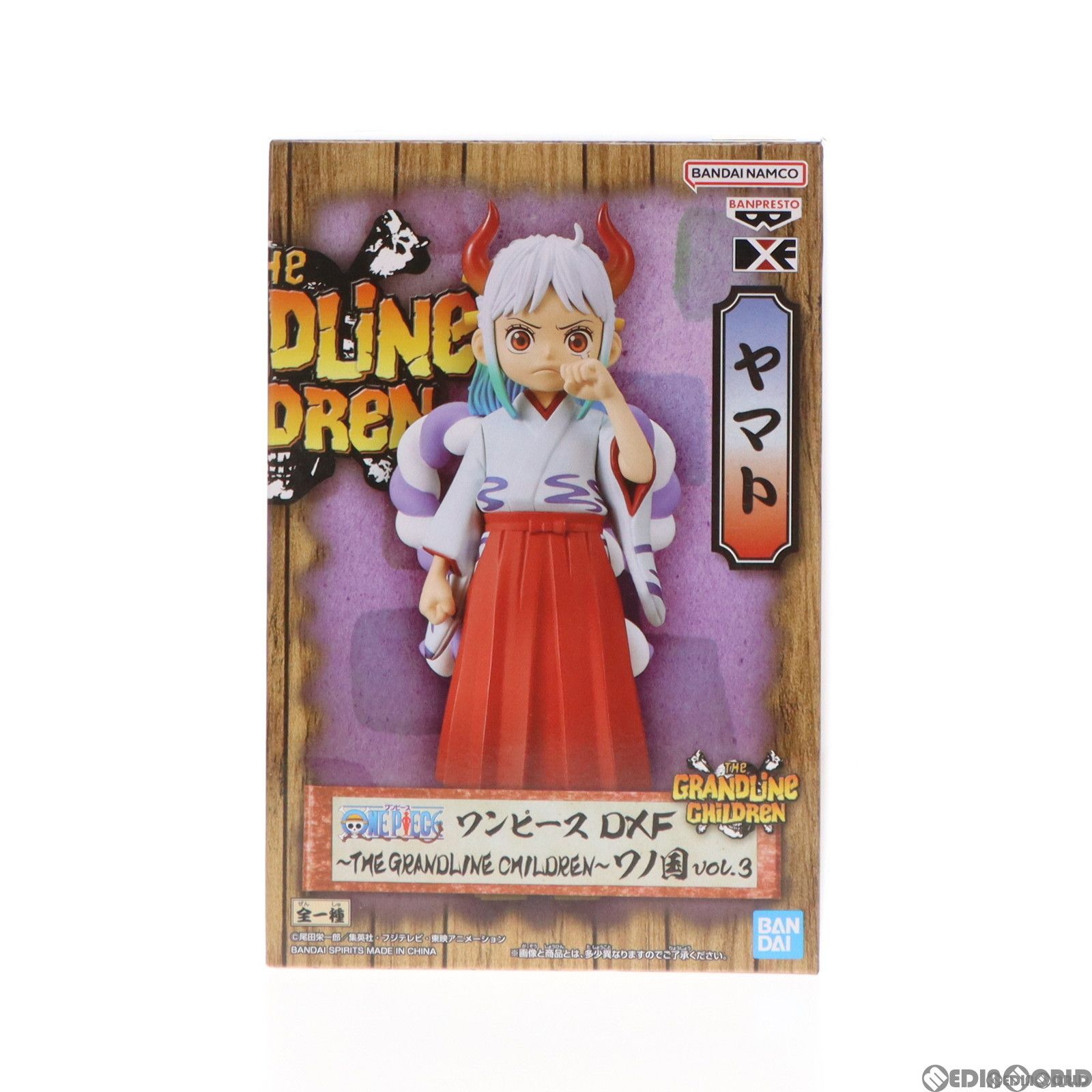 中古】[FIG]ヤマト ワンピース DXF～THE GRANDLINE CHILDREN～ワノ国 vol.3 ONE PIECE 厚ぼったく フィギュア