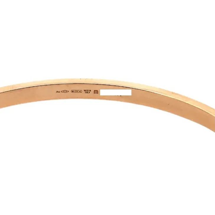 中古美品】 BVLGARI ブルガリ B-zero1 ブレスレット 750 PG M