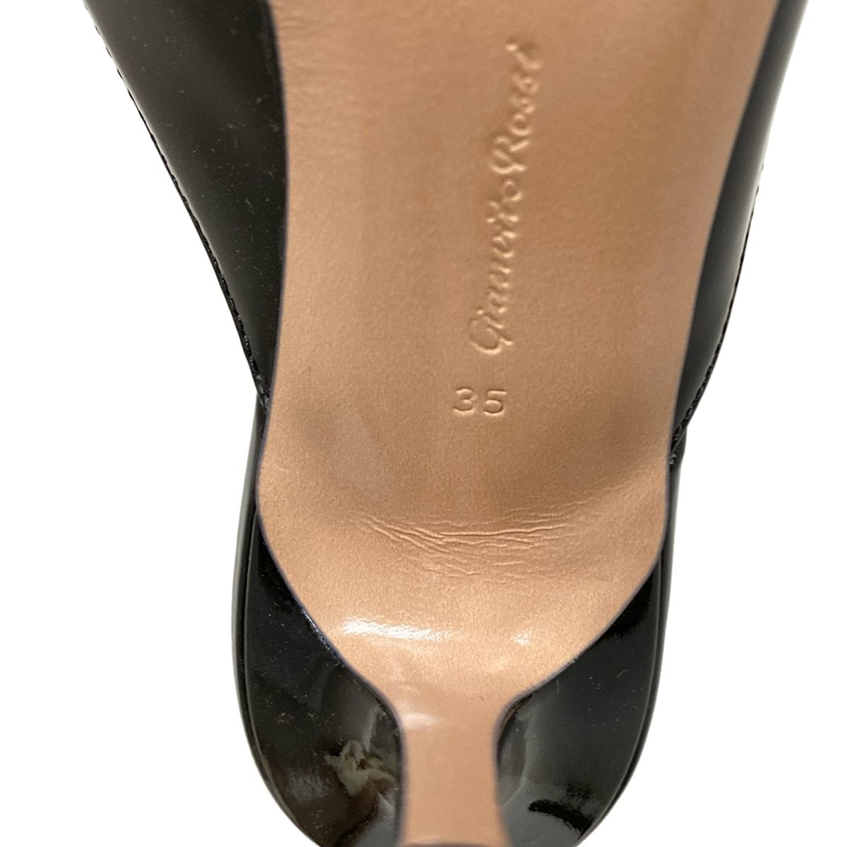 美品　Gianvito Rossi ブラック　パンプス　35（22.5） ジャンヴィト ロッシ Gianvito Rossi Gianvito Rossi パンプス