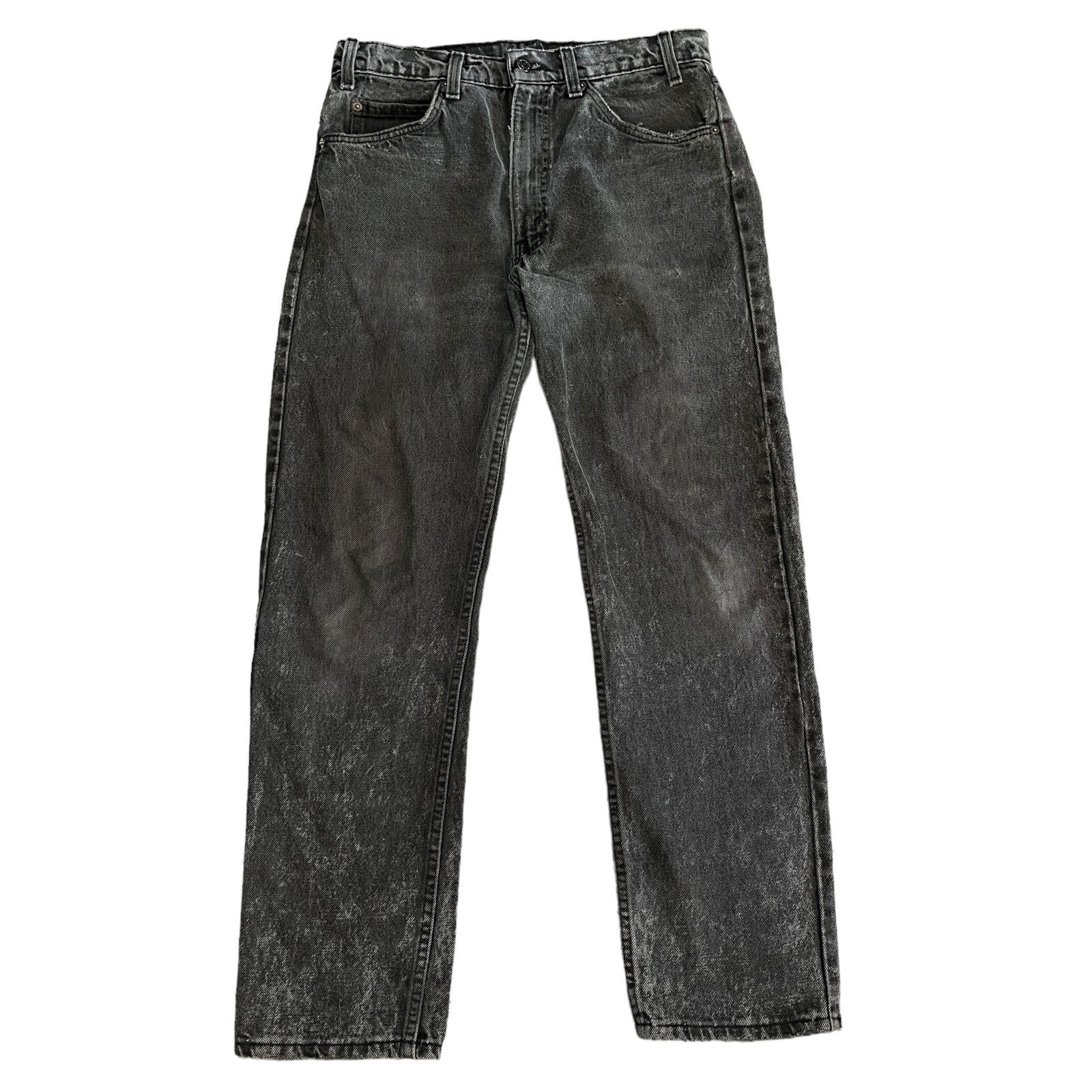Levi's】90s USA 505 Black Jeans Slim Model W33 L30 
