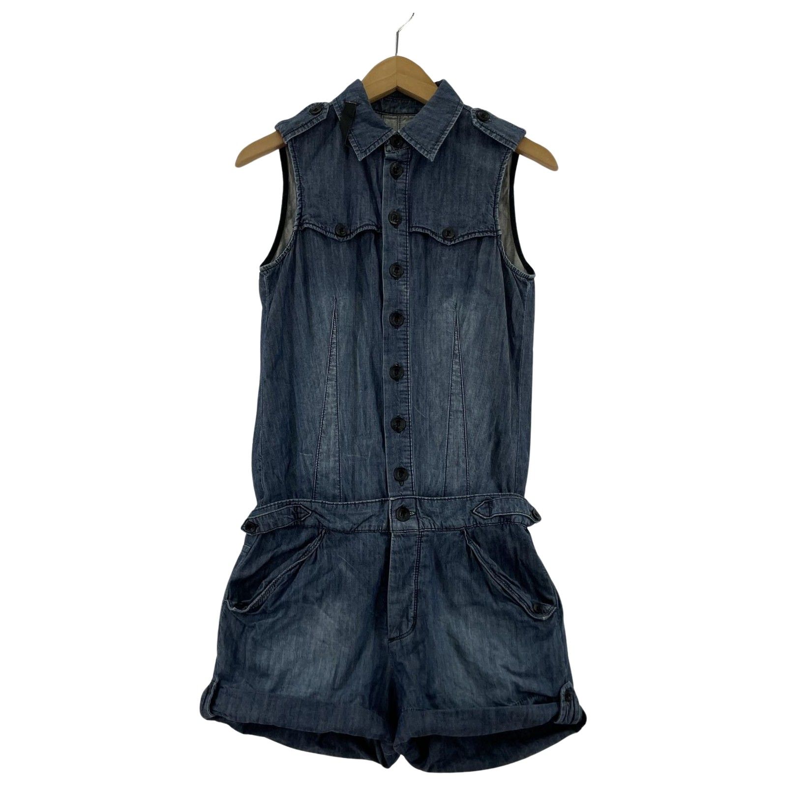 【XS】DIESELデニムオールインワン DIESEL - DIESELデニムオールインワン XSの通販 by まーみん's