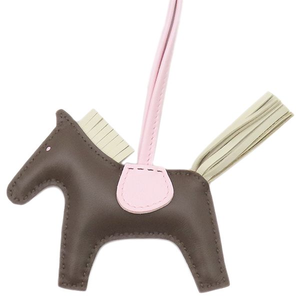 新品未使用】エルメス バディチャーム 犬 HERMES 白 ローズダーリン