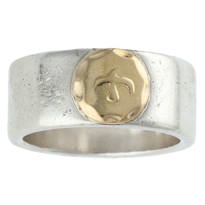 goro's ゴローズ　平打ちリング 11号 goro's ゴローズ 平打ちリング【11号】 ゴローズ フェザーセット&平