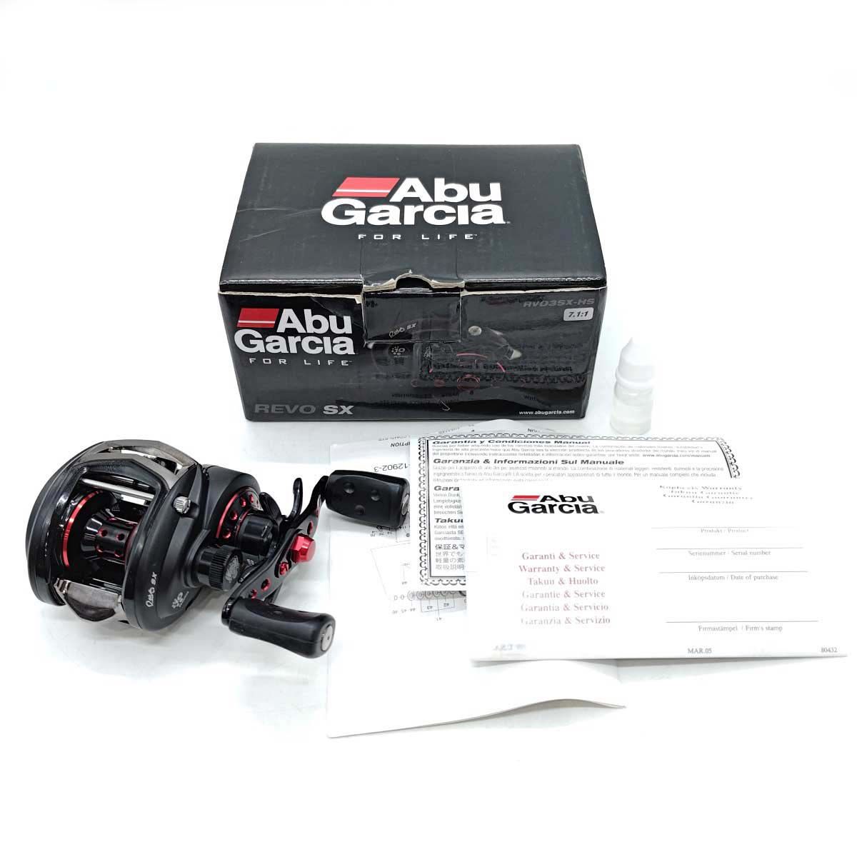 アブガルシア ReVo SX RVO3SX-HS 右ハンドル ベイトリール Abu Garcia