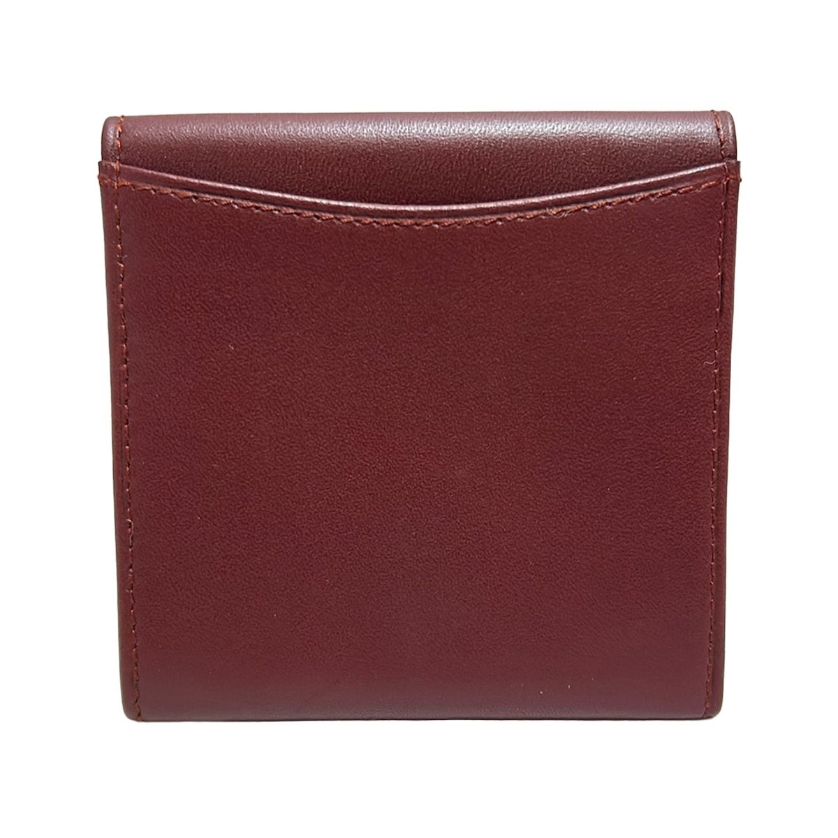 美品　Cartier カルティエ　コインケース　マストライン　レザー　ボルドー Cartier(カルティエ) コインケース美品 マストライン ボルドー