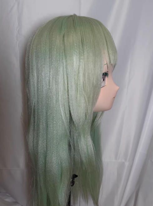 全頭マスク ロック付き NO.1142 フルマスク ロリータ人形 コスプレ 全頭面 変身 仮装 着ぐるみ 二次元 コスチューム