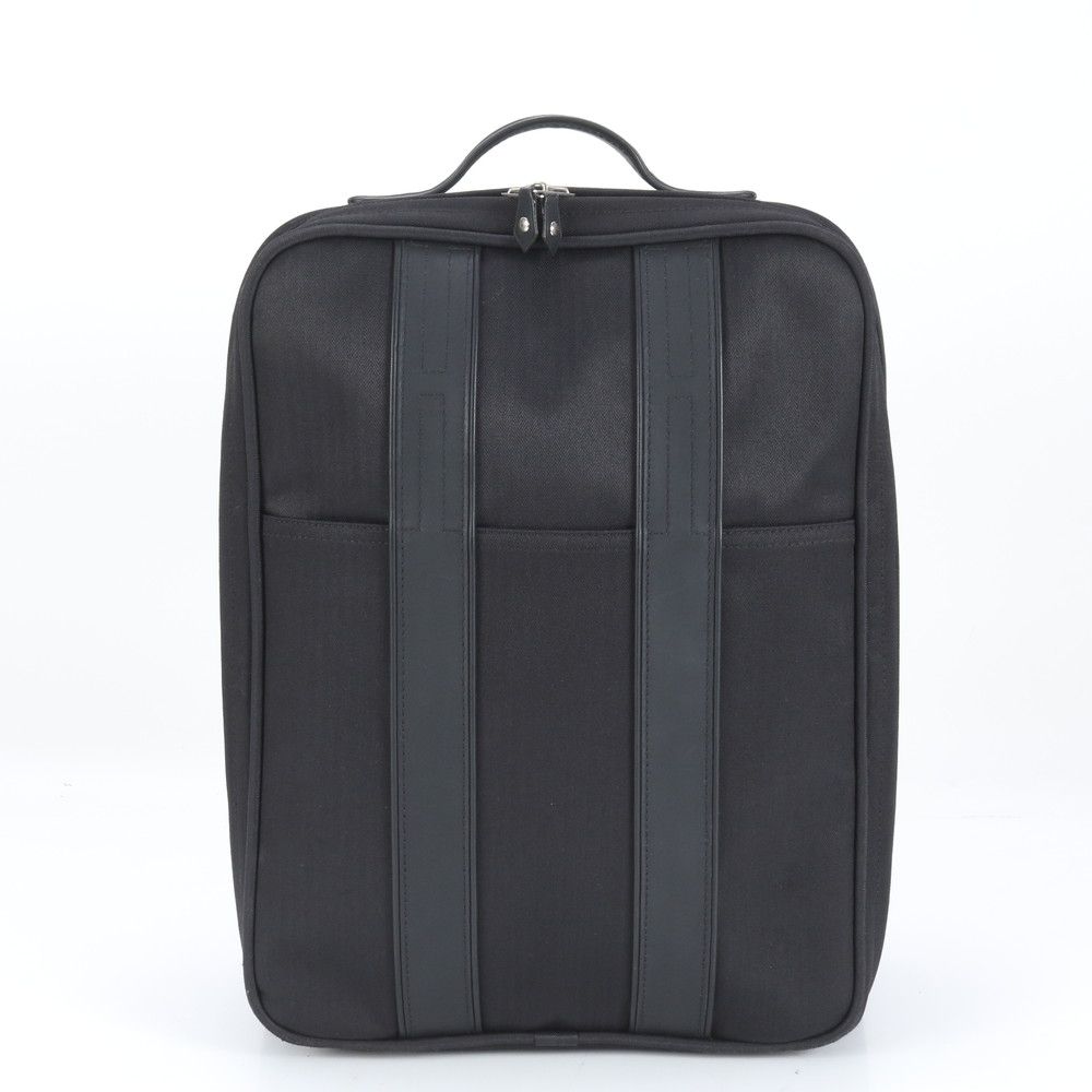 エルメス アカプルコ トワルシェブロン レザー スーツケース キャリー バッグ 出張 旅行 トランク 黒 A4 メンズ EUE CS37-6