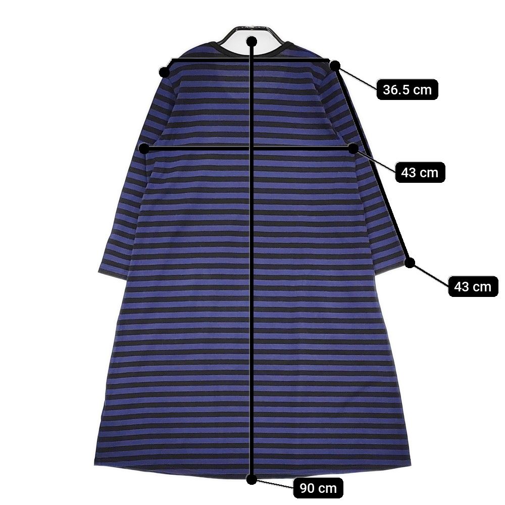 新品未使用 マリメッコ marimekko ネイビー ボーダー ワンピース marimekko - marimekko マリメッコ ボーダー ワンピース